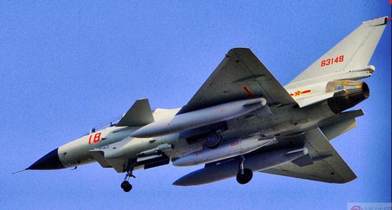 Máy bay chiến đấu J-10 của lực lượng hàng không Hải quân Trung Quốc